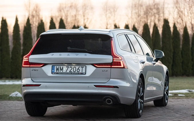 Volvo V60 cena 87000 przebieg: 160000, rok produkcji 2020 z Duszniki-Zdrój małe 37